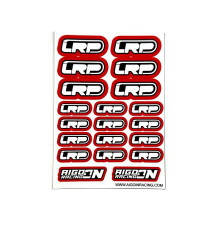 Stickers LRP Rouge sur format A6 - AIGOIN RACING - AR3062