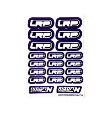 Stickers LRP Violet sur format A6 - AIGOIN RACING - AR3064