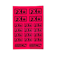 Stickers sheet FX Fluo pink Size A6 - AIGOIN RACING - AR3068