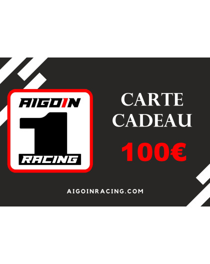 Gift card 100€ Aigoin Racing - AIGOIN RACING - AR-BA100