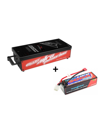 Banc de démarrage Corally + Accus Lipo 4S Voltz - 03C0019