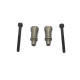 Fixations d'amortisseurs +5mm hard RC8B3 (2) - FASTRACE - FR548-ASWC