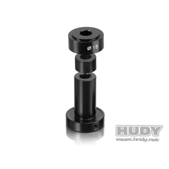 Bague 18mm roulements moteur .12 - HUDY - 107084