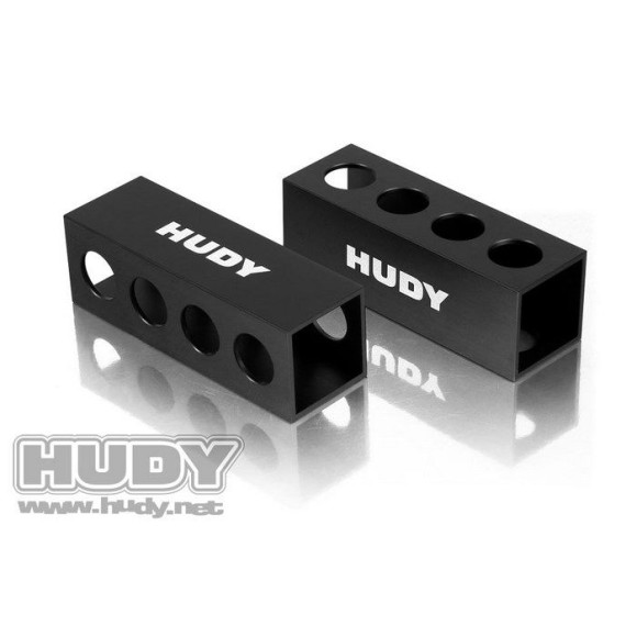 Downstop Gauge Support Blocks 30mm - 1/8 Off-Road (2) - HUDY - 107704