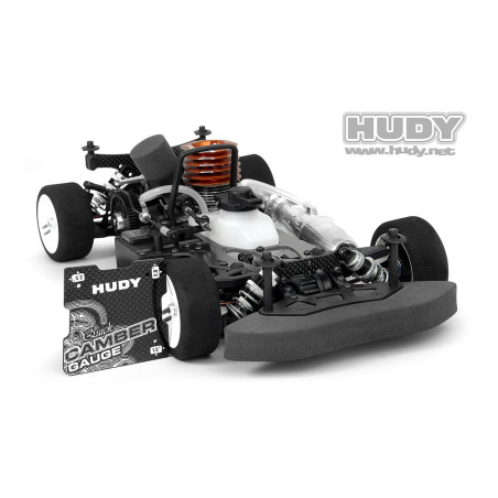 Hudy Graphite Quick Camber Gauge 1/10 Touring 1.5° - HUDY - 107750