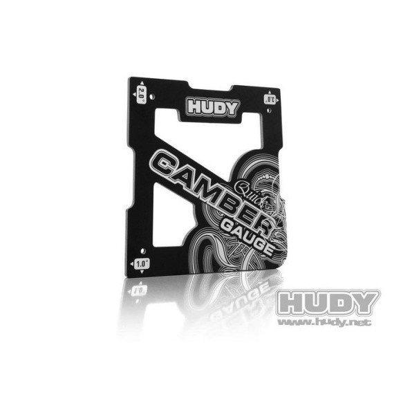 Hudy Quick Camber Gauge 1/8 Off-Road 1° - HUDY - 107751