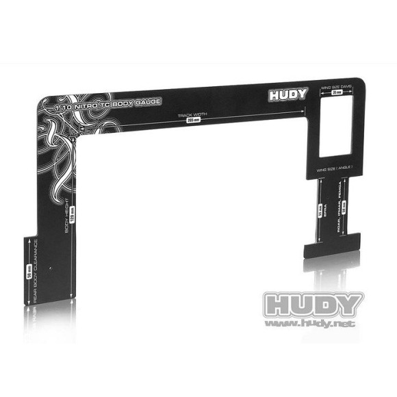 Hudy Body Gauge 1/10 Nitro Touring Cars - HUDY - 107770