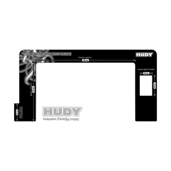 Hudy Body Gauge 1/10 Electric Touring Cars - HUDY - 107771