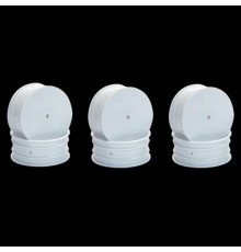 BUGGY REAR 1/10 2WD/4WD WHEEL WHITE - 5 PAIRS - CENTRO - C0262W