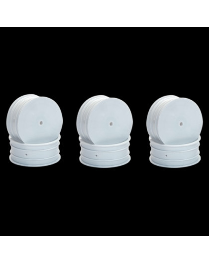 BUGGY REAR 1/10 2WD/4WD WHEEL WHITE - 5 PAIRS - CENTRO - C0262W