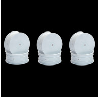 BUGGY REAR 1/10 2WD/4WD WHEEL WHITE - 5 PAIRS - CENTRO - C0262W