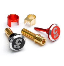 Prises PK4 avec vis de blocage (2) - CENTRO - C0343