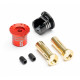 ALUMINIUM HEATSINK PLUG GRIPS WITH 5MM BULLETS - CENTRO - C0348