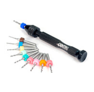 PRECISION SHOCK PISTON DRILL BIT SET - 1.1-2.0MM - CENTRO - C0516