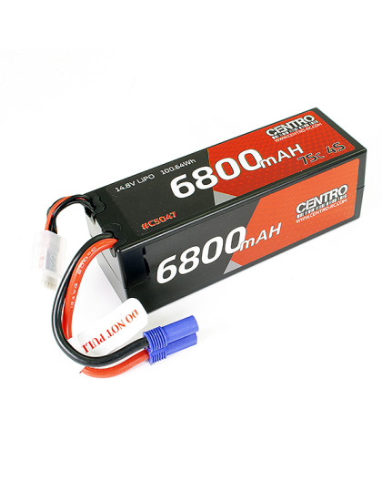 Centro Accu 4S 6800mah 14.8V 75C prise EC5 - CENTRO - C5047EC5