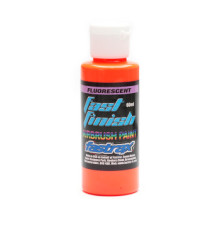 AIRBRUSH PAINT FLO ORANGE - 60ML - FASTRAX - FAST2600-37