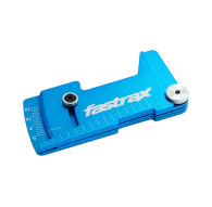 ALUMINIUM RIDE HEIGHT AND CAMBER GAUGE BLUE - FASTRAX - FAST409