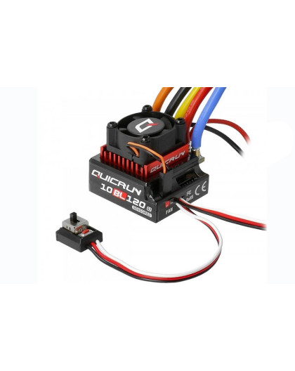 QUICRUN 10BL120 G2 BRUSHLESS SENSORED ESC - HOBBYWING - 30125002