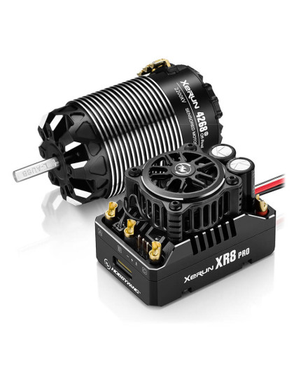 Variateur XR8 PRO G3 & Moteur 4268 G3 2200KV - HOBBYWING - 38020433
