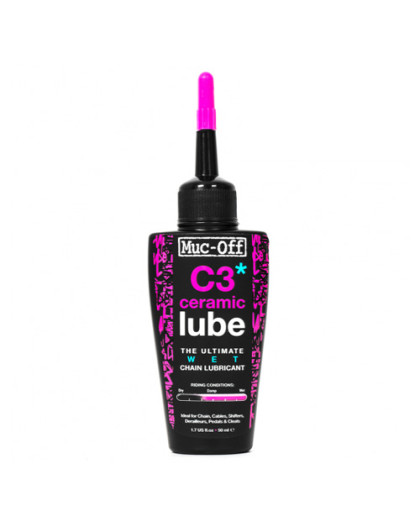 MUC-OFF C3 WET CERAMIC LUBE 50ml - MUC869 - MUC-OFF