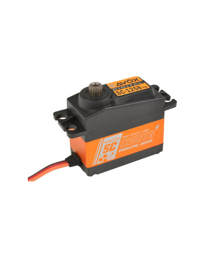 HIGH TORQUE CORELESS DIGITAL SERVO SC1258TG+ - SAVOX - SC1258TG+