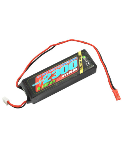 Voltz accus de réception life plat 2300mah 2S 6.6V - VOLTZ - VZ0260
