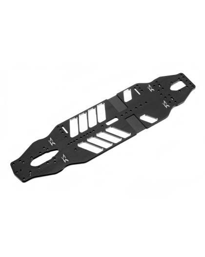 T4'20 ALU EXTRA-FLEX CHASSIS 2.0MM - SWISS 7075 T6 - XRAY - 301003