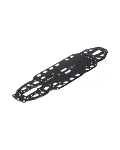 X4'26 ALU FLEX CHASSIS 2.0MM - SWISS 7075 T6 - XRAY - 301026