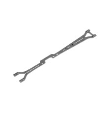 X4F Platine supérieur carbone 2.0mm - XRAY - 301074