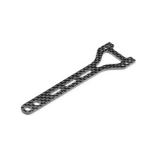 X4'23 Platine supérieure arrière carbone 2.0mm - XRAY - 301078