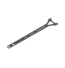 X4F'25 Platine supérieure carbone arrière 1.6mm - XRAY - 301084-L