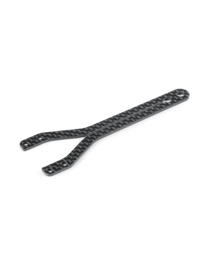 X4'26 CARBON UPPER DECK - SPLIT FRONT -1.6MM - XRAY - 301090-L