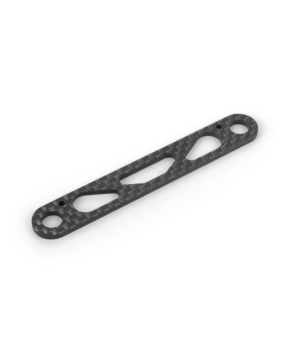 T4F GRAPHITE BUMPER UPPER HOLDER 2.0MM - 301209 - XRAY