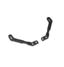 X4 GRAPHITE BODY POST HOLDER (L+R) - XRAY - 301380