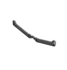 X4F CARBON BODY POST & BODY POST HOLDER - WAVE - XRAY - 301385