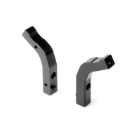 X4 ALU SHOCK HOLDER FRONT FIXED FOR UNI BULKHEADS (2) - XRAY - 301976