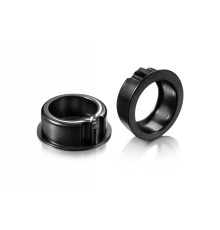 T4 ALU ADJUSTMENT BALL-BEARING HUB - BLACK (2) - 302063-K - XRAY