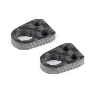 X4 CARBON PLATE SUSPENSION ARM UPSTOP (2) - XRAY - 302103