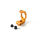ALU C-HUB FRONT BLOCK - 0° DEG. - ORANGE - 302334 - XRAY