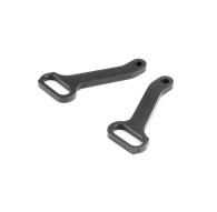 X4 ALU FRONT STEERING PLATE +1mm - SWISS 7075 T6 (2) - XRAY - 302394