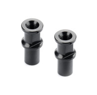 X4 ALU STEERING POST FOR DUAL SERVO SAVER (2) - XRAY - 302539-C