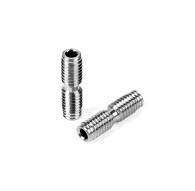 X4 ADJUSTABLE CAMBER SCREW 14MM M4 L/R TITANIUM (2) - XRAY - 302640-T