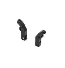 X4F ALU SHOCK HOLDER REAR FIXED - LOWER (2) - XRAY - 302977