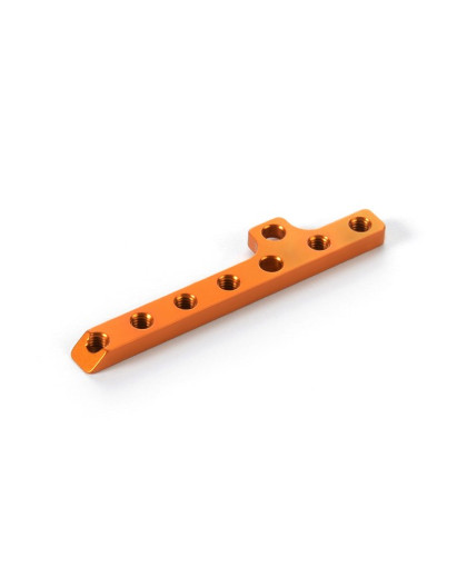 T4'18 ALU MOTOR MOUNT PLATE - ORANGE - 303003-O - XRAY