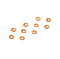 ALU SHIM 3x6x0.5MM - ORANGE (10) - 303121-O - XRAY