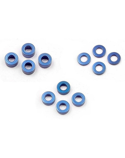 Jeu de rondelles alu (1.0mm,2.0mm,3,0mm) - XRAY - 303121