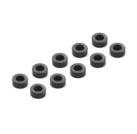 ALU SHIM 3x6x2.5MM - BLACK (10) - XRAY - 303124-K