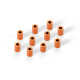 ALU SHIM 3x6x9.0MM - ORANGE (10) - 303130-O - XRAY