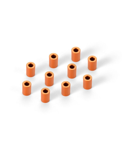 ALU SHIM 3x6x9.0MM - ORANGE (10) - 303130-O - XRAY