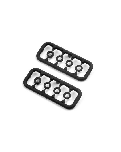 "COMPOSITE SET OF SHIMS 3x 3x6x1MM 1x 3x6x2MM (2) - 303129 - XRAY"